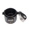 1000W Push-button stainless steel electric pressure cooker 13 in 1 cooking mode, Stainless steel color