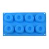 8-Cavity Silicone Donut Mold Chocolate Biscuit Cake Mold Non-Stick Mold DIY Cake Mould Tray