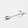 Stainless Steel Creative Mixing Spoon Cute Cartoon Cat Dessert Spoon Coffee Spoon