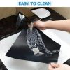 4Pcs Premium Reusable Gas Range Stovetop Burner Protector Pad Liner Cover For Cleaning Kitchen Tools