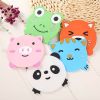 Creative cute cartoon animal silicone coaster insulation pad thick soft rubber bowl pad