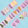 Silicone Ice Cream Mold Popsicle Molds DIY Homemade Cartoon Ice Cream Popsicle Ice Pop Maker Mould