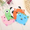 Creative cute cartoon animal silicone coaster insulation pad thick soft rubber bowl pad