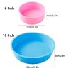 Silicone Cake Mold Baking Bakeware Pan Round 10 Inch and 6 Inch BPA-Free Round Cake Pan Non-Stick