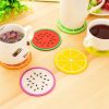 Non-slip Fruit Placemat Cup Mat Pads Coffee Mug Drink Coasters